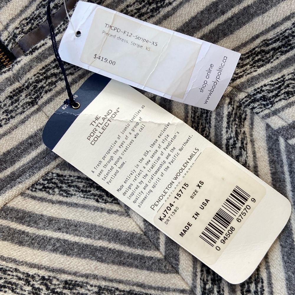 Pendleton Portland Collection Virgin Wool Mini Dress BNWT - Picture 9 of 14